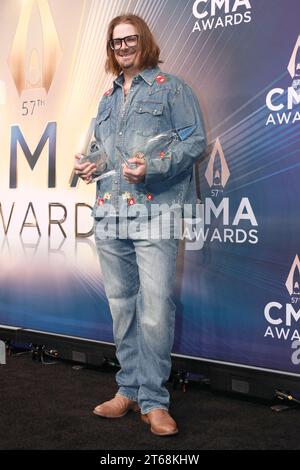 08 novembre 2023 - Nashville, Tennessee - HARDY. 57e édition annuelle des prix CMA à Bridgestone Arena. (Image de crédit : © AdMedia via ZUMA Press Wire) USAGE ÉDITORIAL SEULEMENT! Non destiné à UN USAGE commercial ! Banque D'Images