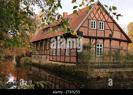 Impressionen von Kloster Dinklage im Herbst Banque D'Images