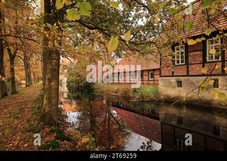 Impressionen von Kloster Dinklage im Herbst Banque D'Images