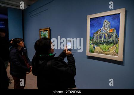 EXPOSITION VAN GOGH MUSÉE D'ORSAY Banque D'Images