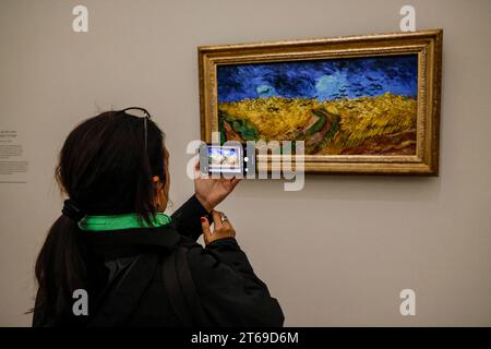 EXPOSITION VAN GOGH MUSÉE D'ORSAY Banque D'Images