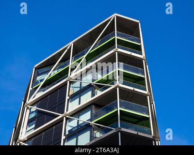 Riverlight Quay Development, Nine Elms, South London, Angleterre, Royaume-Uni, GO. Banque D'Images