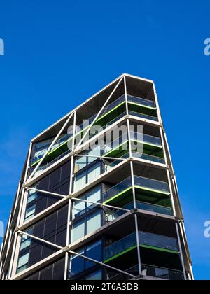 Riverlight Quay Development, Nine Elms, South London, Angleterre, Royaume-Uni, GO. Banque D'Images