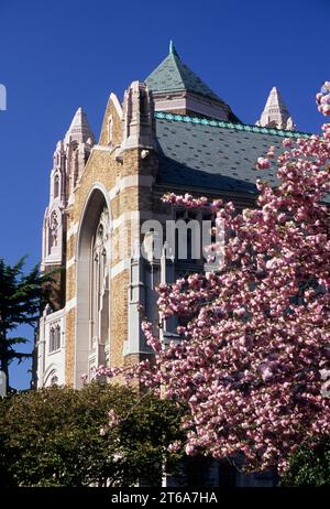 Henry Suzzallo Library, University of Washington, Seattle, Washington Banque D'Images