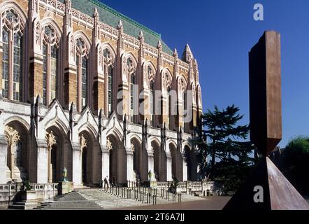 Henry Suzzallo Library, University of Washington, Seattle, Washington Banque D'Images