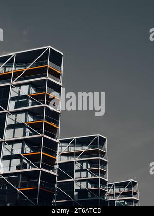 Riverlight Quay Development, Nine Elms, South London, Angleterre, Royaume-Uni, GO. Banque D'Images