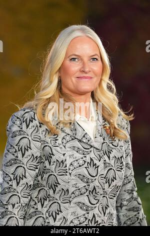 Princesse héritière mette-Marit de Norvège à la Chancellerie fédérale le 9 novembre 2023 à Berlin, Allemagne Prinzessin mette Marit von Norwegen BEI ihrem Banque D'Images