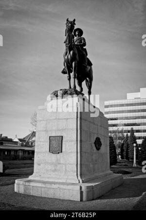 Central Memorial Park Calgary Alberta Banque D'Images