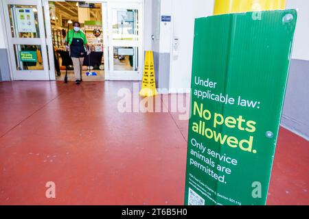 Miami Beach Floride, supermarché d'épicerie Publix, intérieur intérieur à l'intérieur, étagère d'affichage de vente d'étagères, marché alimentaire, affaires, allée, pas d'animaux domestiques Banque D'Images