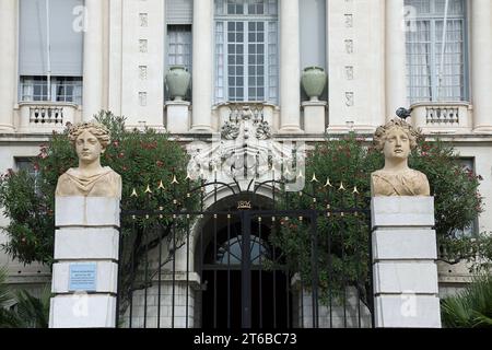 Ancien palais royal des ducs de Savoie à Nice Banque D'Images