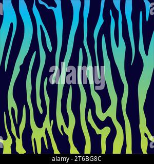 Motif dégradé camouflage sans couture basé sur la peau de zèbre Illustration de Vecteur