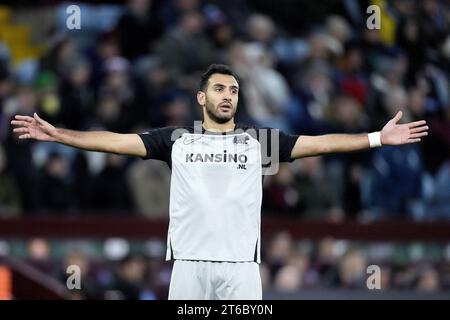 BIRMINGHAM - Vangelis Pavlidis de l'AZ Alkmaar lors du match de groupe E de l'UEFA Conference League opposant l'Aston Villa FC et l'AZ Alkmaar à Villa Park le 9 novembre 2023 à Birmingham, Royaume-Uni. ANP ED VAN DE POL Banque D'Images