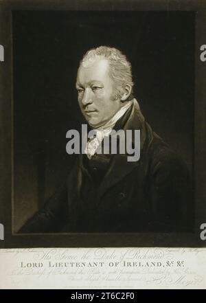 Charles Lennox, 4e duc de Richmond, 1807. Banque D'Images