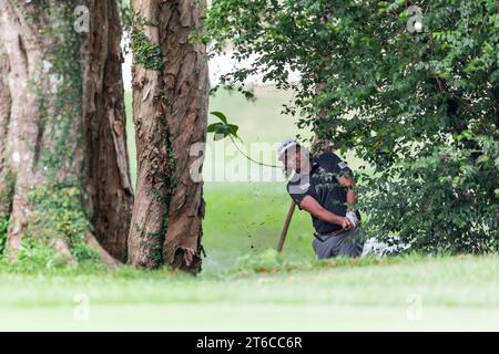 Hong Kong, Chine. 09 novembre 2023. Cameron Smith, de l'Australie, joue lors du match nul de la ronde 1 le premier jour du Hong Kong Open Golf Championship 2023 au Hong Kong Golf Club. Crédit : SOPA Images Limited/Alamy Live News Banque D'Images