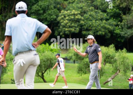 Hong Kong, Chine. 09 novembre 2023. Cameron Smith, de l'Australie, joue lors du match nul de la ronde 1 le premier jour du Hong Kong Open Golf Championship 2023 au Hong Kong Golf Club. Crédit : SOPA Images Limited/Alamy Live News Banque D'Images