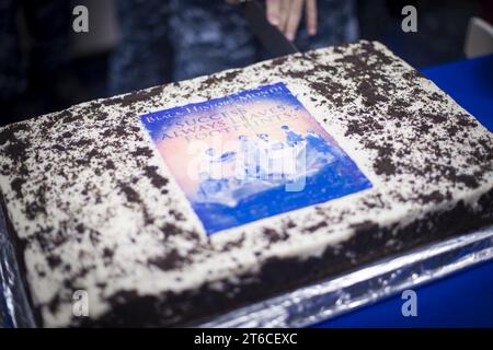 USS Bonhomme Richard (LHD 6) célébration du mois de l'histoire afro-américaine-noire 170217 Banque D'Images