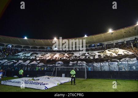 Rio de Janeiro, Brésil. 09 novembre 2023. Supporters de Botafogo, lors du match entre Botafogo et Gremio, pour la série brésilienne A 2023, au stade Sao Januario, à Rio de Janeiro le 09 novembre. Photo : Marcelo Dias/DiaEsportivo/Alamy Live News crédit : DiaEsportivo/Alamy Live News Banque D'Images