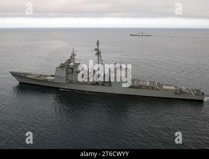 L'USS Bunker Hill participe à un exercice de manœuvre avec l'Armée populaire de libération. (31661008765) Banque D'Images