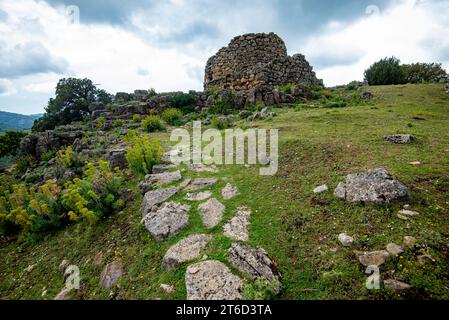 Nuraghe Ardasai - Sardaigne - Italie Banque D'Images