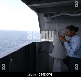 USS Dwight D. Eisenhower (CVN 69) Banque D'Images