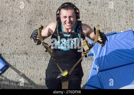 USS Farragut 2015 Murph Challenge 150525 Banque D'Images