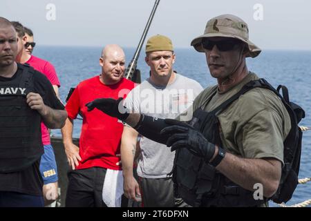 USS Farragut 2015 Murph Challenge 150525 Banque D'Images