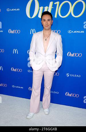 Hollywood, Californie. 9 novembre 2023. Kennedy Kanagawa, The OUT100 Party The Ultimate LGBTQ Celebration au NeueHouse Hollywood à Hollywood, Californie, le 9 novembre 2023. Crédit : Faye Sadou/Media Punch/Alamy Live News Banque D'Images