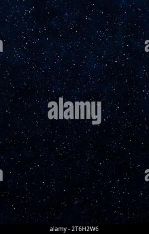 Étoiles dans le ciel nocturne, galaxie spatiale Banque D'Images