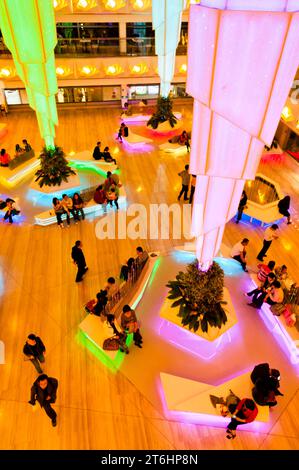 Chine, Pékin, Mall dans le Xidan Beidajie, le hall Banque D'Images