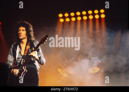 Queen, The Game Tour 1980, Berlin-Deutschlandhalle Banque D'Images