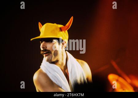 Queen, The Game Tour 1980, Berlin-Deutschlandhalle Banque D'Images