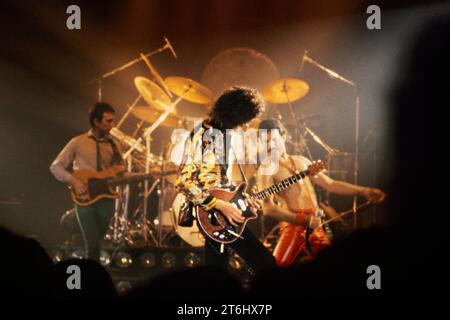 Queen, The Game Tour 1980, Berlin-Deutschlandhalle Banque D'Images