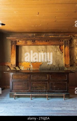 Garnet, MT USA - 4 septembre 2022 : Garnet Ghost Town dans les montagnes du Montana à l'extérieur de Missoula. Plus de 25 bâtiments ont été préservés dans cet historique Banque D'Images