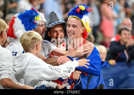 Yann Schrub (France, Médaille de Bronze). 10,000m. Championnats d'Europe Munich 2022 Banque D'Images