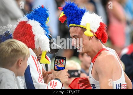 Yann Schrub (France, Médaille de Bronze). 10,000m. Championnats d'Europe Munich 2022 Banque D'Images