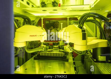 Novi, Michigan - le salon de la batterie et l'exposition sur la technologie des véhicules électriques et hybrides. L'événement annuel apporte des milliers d'informations et de démonstration Banque D'Images