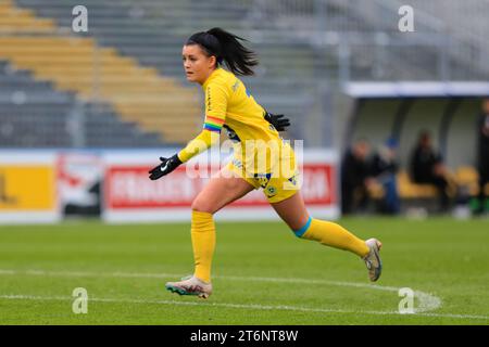 Claudia Wasser (7 Vienne) en action lors du match Admiral Frauen Bundesliga First Vienna FC vs Blau Weiss Linz à Hohe Warte (Tom Seiss/ SPP) Banque D'Images