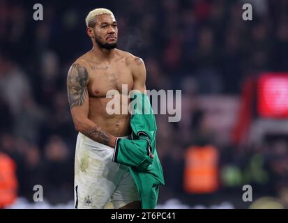 Bournemouth, Angleterre, 11 novembre 2023. Joelinton de Newcastle United après le match de Premier League au Vitality Stadium de Bournemouth. Le crédit photo devrait se lire : Paul Terry / Sportimage Banque D'Images