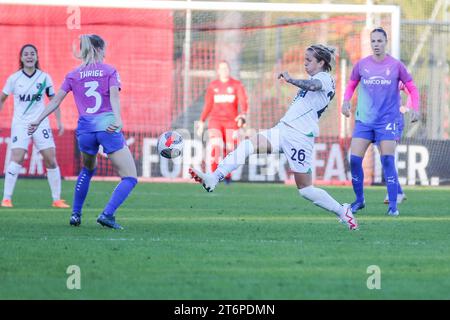 Lana Clelland lors de l'AC Milan vs US Sassuolo, match de football italien Serie A Women à Milan, Italie, novembre 11 2023 Banque D'Images