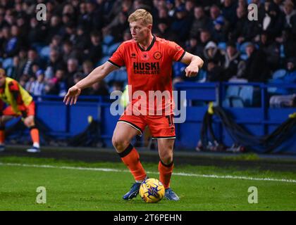 Zian Flemming #10 de Millwall lors du Sky Bet Championship Match Sheffield Wednesday vs Millwall à Hillsborough, Sheffield, Royaume-Uni, le 11 novembre 2023 (photo de Craig Cresswell/News Images) Banque D'Images