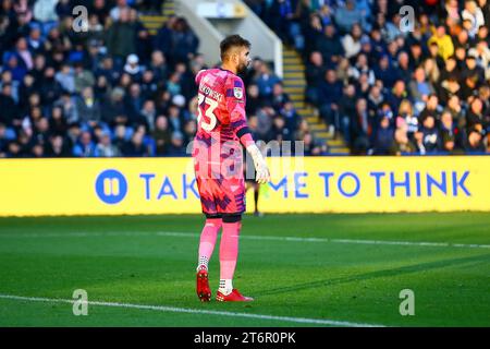 Hillsborough Stadium, Sheffield, Angleterre - 11 novembre 2023 Bartosz Białkowski Goalkeeper of Millwall - pendant le match Sheffield Wednesday contre Millwall, EFL Championship, 2023/24, Hillsborough Stadium, Sheffield, Angleterre - 11 novembre 2023 crédit : Arthur Haigh/WhiteRosePhotos/Alamy Live News Banque D'Images