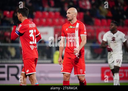 Luca Caldirola (AC Monza) lors de AC Monza vs Torino FC, match de football italien Serie A à Monza, Italie, novembre 11 2023 Banque D'Images