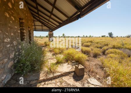 Ruines de l'ancien Ord Homestead, Duncan Road, région de Kimberley, Australie occidentale, Australie Banque D'Images