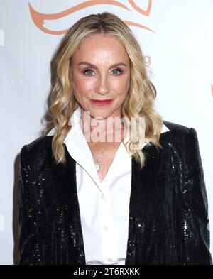 Tracy Pollan participant au gala de la Fondation Michael J. Fox 2023 "Une chose drôle s'est produite sur le chemin de guérir Parkinson" qui s'est tenu à Cipriani South Street à Casa Cipriani le 11 novembre 2023 à New York City, NY ©Steven Bergman/AFF-USA.COM Banque D'Images