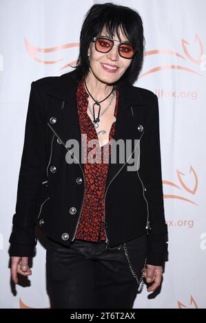 Joan Jett assiste au 2023 « A Funny Thing Happened on the Way to Cure Parkinson » à Casa Cipriani, New York, NY, le 11 novembre 2023. (Photo Anthony Behar/Sipa USA) Banque D'Images