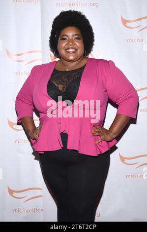 Dulcé Sloan assiste au 2023 «A Funny Thing Happened on the Way to Cure Parkinson» à Casa Cipriani, New York, NY, le 11 novembre 2023. (Photo Anthony Behar/Sipa USA) Banque D'Images