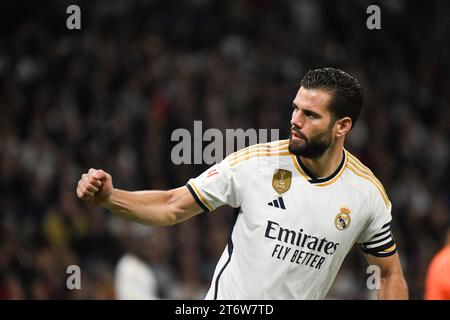 11 novembre 2023, Madrid : match entre le Real Madrid et le Valencia FC dans le cadre de la Liga à Santiago Bernabeu le 11 novembre 2023, à Madrid, Espagne. (Photo Sara AribÃ³/PxImages) (crédit image : © PX Imagens via ZUMA Press Wire) USAGE ÉDITORIAL SEULEMENT! Non destiné à UN USAGE commercial ! Banque D'Images