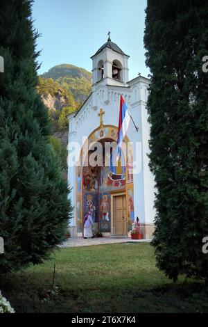 église de l'Assomption de la Bienheureuse Vierge Marie au monastère de Dobrun, Bosnie-Herzégovine Banque D'Images