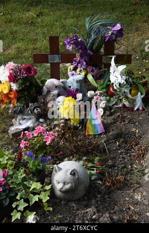 La tombe de Paul O'Grady Banque D'Images