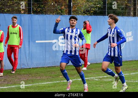 KSC Karlsruher SC U19 A-Junioren Bundesliga besiegt FSV Mainz 05 12. Novembre 2023 Karlsruhe Wildpark Banque D'Images